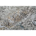 thumbnail image 4 of Feizy Cadiz Modern Abstract, Ivory/Blue/Gold, 7'9" x 11' Area Rug Sheen Industrial Watercolor Floor Rug for Living room Bedroom, 4 of 8