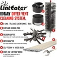 thumbnail image 5 of Gardus LintEater Dryer Vent Cleaning Kit RLE24 - Rotary Lint Remover - Extends to 24 Ft, 5 of 6