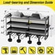 thumbnail image 5 of Organizador de Herramientas Eléctricas para Pared Kodreat 4 Niveles con 8 Soportes para Taladro, 5 of 7