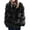 Solid Color, variant on Fanxing Plus Size Fuzzy Jackets for Women Faux Fur Coats Long Sleeve Warm Winter Shaggy Coat Fluffy Solid Color Cardigan Outwear Wine XXL
