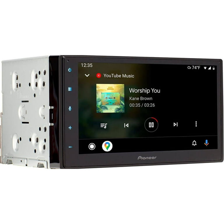 Pioneer 6.8 Wireless Android Auto™ and Apple CarPlay® Bluetooth® Digital  Media (DM) Receiver Black DMH-W2770NEX - Best Buy