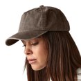 thumbnail image 3 of Beechfield Vintage Washed 5 Panel Relaxed Fit Baseball Cap, 3 of 3