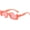 Pink, variant on Sunglasses Women Men Retro Vintage Sun Glasses Female Male Eyewear Rectangle Punk UV400
