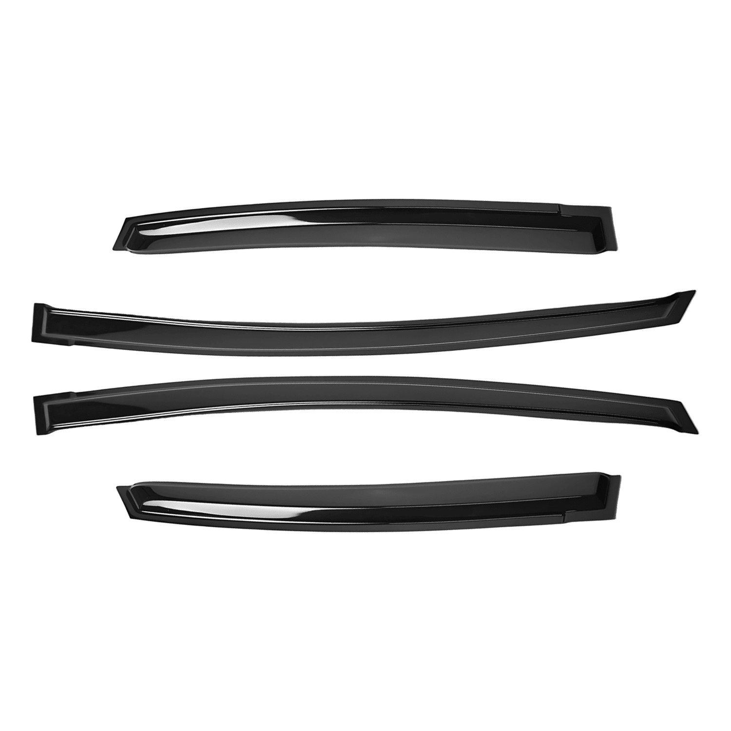 Aazon.co: Safe Soke Window Visor Sun Rain Vent Guard 3 Pcs Set