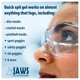 thumbnail image 4 of Jaws Spit Solución De Gel Antivaho Para Máscara De Snorkel, Buzos, Paintball, Gafas Deportivas, Fabricadas En Los Ee. Uu., 4 of 5