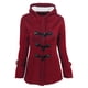 thumbnail image 1 of Puntoco, chaqueta para mujer, cárdigan con botones de cuerno sólido, abrigo acolchado con capucha, chaqueta de manga larga, abrigo, tops, liquidación de Navidad Puntoco Puntoco-3712, 1 of 6