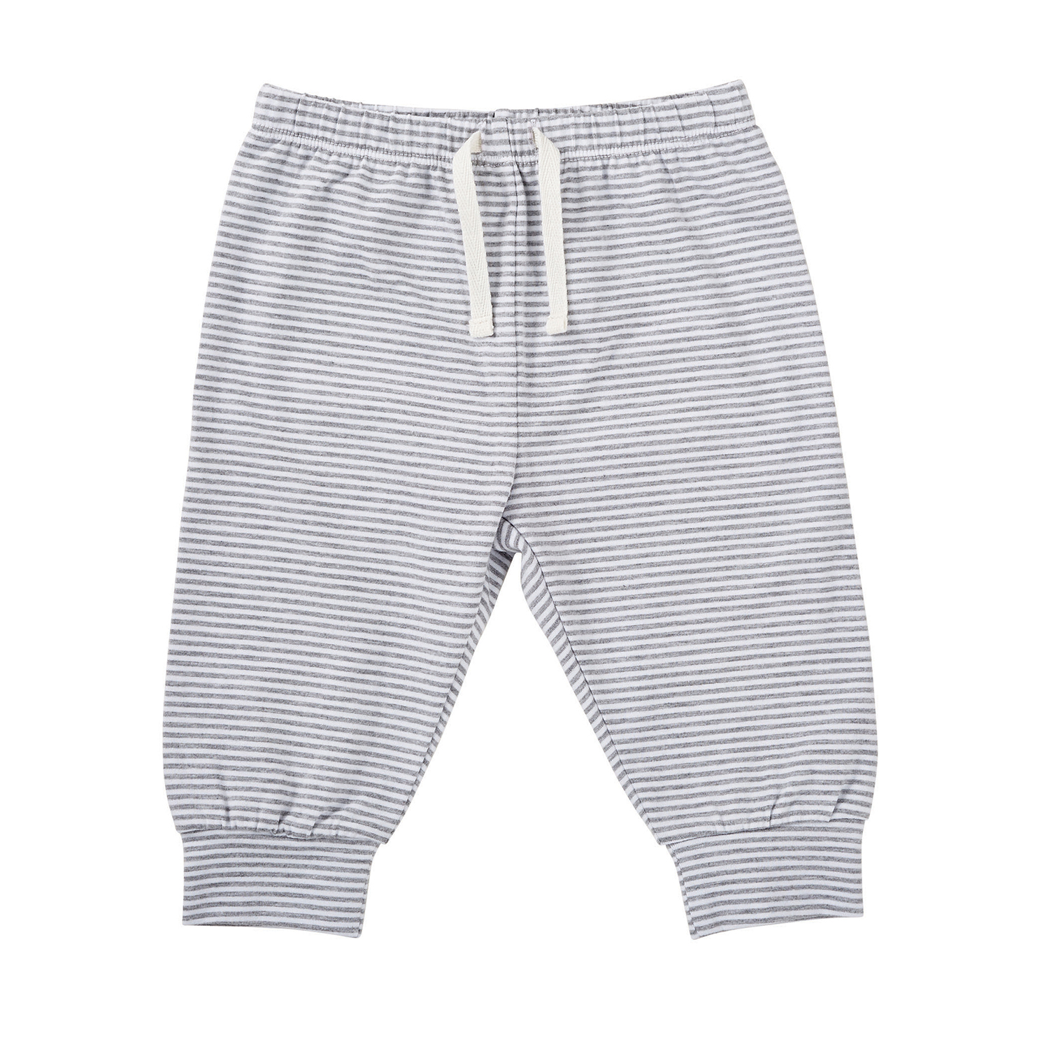 black and white striped newborn pants