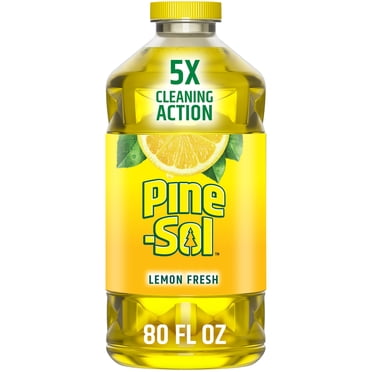Pine-Sol Multi-Surface Cleaner, Lemon Fresh, 80 Fluid Ounces