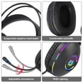 thumbnail image 5 of TSV Gaming Headset Fit for PC/PS4/PS5/Xbox One/Nintendo, Stereo Surround Sound Wired Over-Ear Headphone with Noise Cancelling Mic, 5 of 8