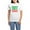 With Blue Strpe Pant, variant on CafePress - Irish Today German Tomorrow Women's Light Pajamas - Women's Short Sleeve Print T-Shirt and Pants Light Cotton Pajama Set
