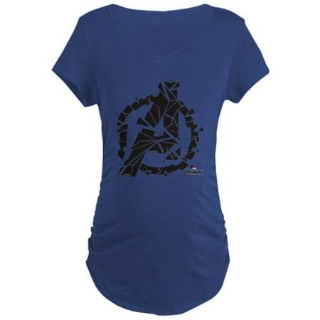 

CafePress - Avengers Endgame Black Logo Maternity Dark T Shirt - Maternity Dark T-Shirt