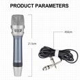 thumbnail image 5 of C90 Professional Wired Microphone Dynamic Vocal Microphone Portable Microphone For Home Ktv, Singing, Speech, Wedding, Stage, Party Activities, 5 of 5