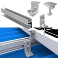 thumbnail image 5 of Solar panel PV profile Alu mounting rail Flat roof Metal roof Solar rail, 5 of 5