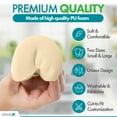 thumbnail image 4 of Shoolex ToeLuxe Amputee Toe Filler, Soft PU Foam Partial Foot Amputation Insert, Customizable Reusable, Men Women, Small and Large, 4 of 6