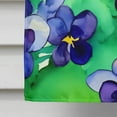 thumbnail image 5 of Wisconsin Wood Violets in Watercolor House Flag 28 in x 40 in, 5 of 7
