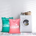 thumbnail image 5 of 2 Pcs Large Travel Laundry Bag Washable Waterproof Wet Dry Bag Dirty Clothes Bag Swimsuit Workout Bag for Gym Clothes Laundry Wet Clothes Swimming Pool Yoga College Dorm, 5 of 8