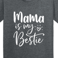 thumbnail image 4 of Inktastic Mama is My Bestie Youth T-Shirt, 4 of 5