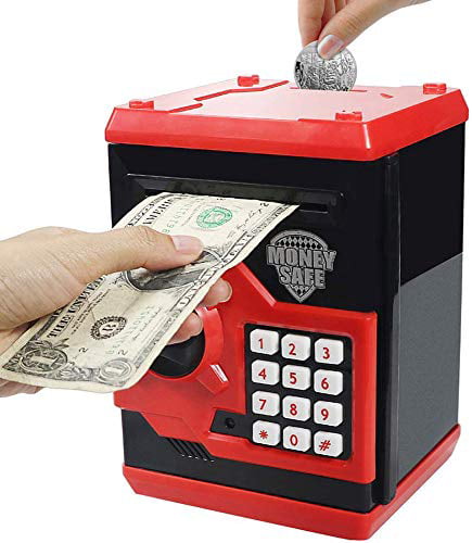 Toy Box Banque de jouer de l'argent enfant Billets de Banque et pièces Set 