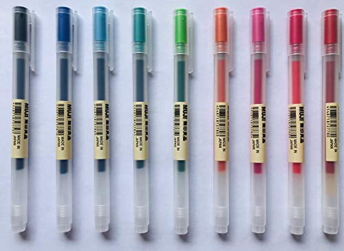 Muji Gel Ink Ballpoint Pens 0.38mm 9 colors Free Choice 