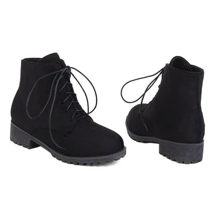 

Fesfesfes Womens Dress Shoes And Winter Flowers Color Matching Thick High-heeled Platform Sleeve High 7(39)