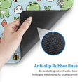thumbnail image 5 of Sikiie Cute Floral Frog Mouse Pad, 16x29.5 Mousepad Desk Mat in Anti-Slip Rubber Mousepads Mat for Game Office Laptop Computer, 5 of 8