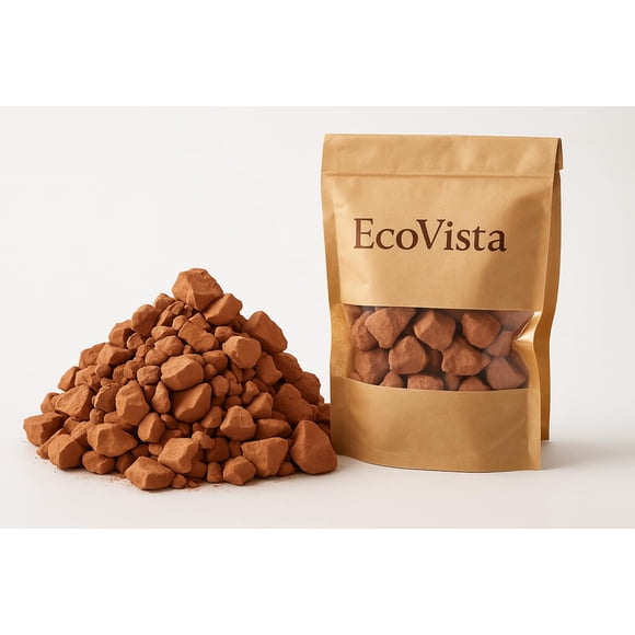 Trozos de arcilla comestible EcoVista Natural Red, 114 g, para comer y para la piel