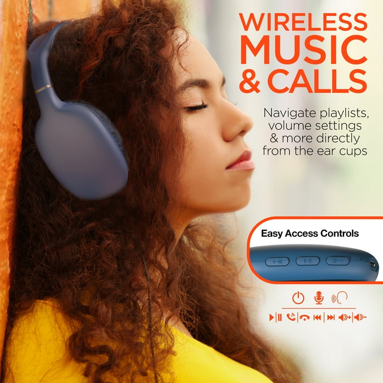 Hypercel HyperGear VIBE Wireless Bluetooth Headphones w Extended