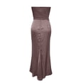 thumbnail image 5 of Daznico Robes Élégantes pour Femmes, Jupe Longue en Forme de Queue de Poisson, Robe Unie, Robes pour Femmes Cache Ventre, 5 of 5