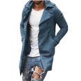 thumbnail image 1 of Manteau Chandail Ajusté Tricoté pour Hommes Automne Hiver Robe Chaude Style Décontracté Confortable à Manches Longues, 1 of 6