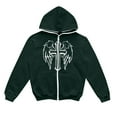 thumbnail image 2 of Jesus Hoodie Mens Retro Long Sleeve Letter Print Zip Up Hoodies Fall Winter Relaxed Fit Casual Streetwear Men's Fashion Hoodies Sweatshirts, 2 of 3
