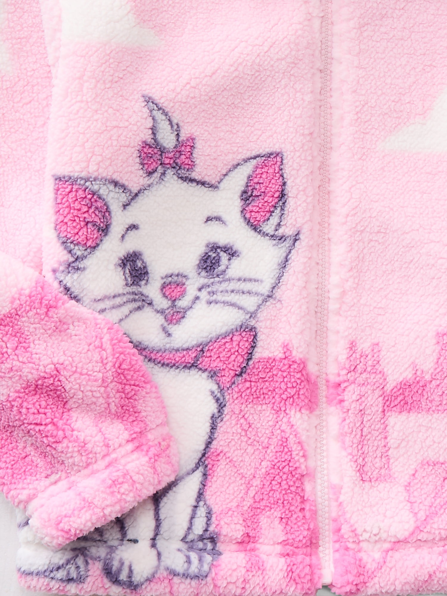 Marie Landscape Girl's Plush Sherpa Jacket, Sizes 4-12