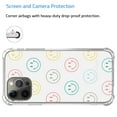 thumbnail image 4 of Colorful Smiley Face Case Compatible with iPhone 12 Pro,Aesthetic Art Design TPU Full Cover Shock-proof Case, 4 of 4