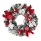 thumbnail image 1 of Coronas navideñas para puertas, decoraciones navideñas para paredes, puertas, oficinas, fiestas, porches. 30 cm de diámetro, 1 of 9