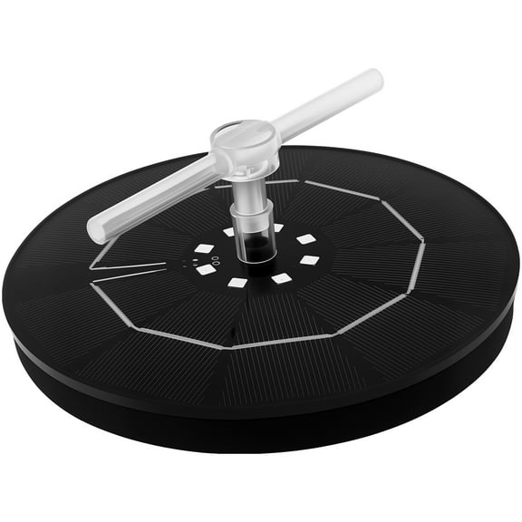 2.5W Stable Bird Bath Fountain Pump with Filtration Strong Solar Powered Fountain Pump With Nozzles for Garden Pond Pool Outdoor