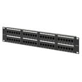 thumbnail image 6 of Manhattan 48-Port Cat6 Rackmount Patch Panel | Cable Management, Mountable Support Bar - 720816, 6 of 7