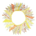 thumbnail image 1 of 33 Ft Vintage Flower Fabric Bunting Banner 36 Triangle Flag For Party Decor, 1 of 9