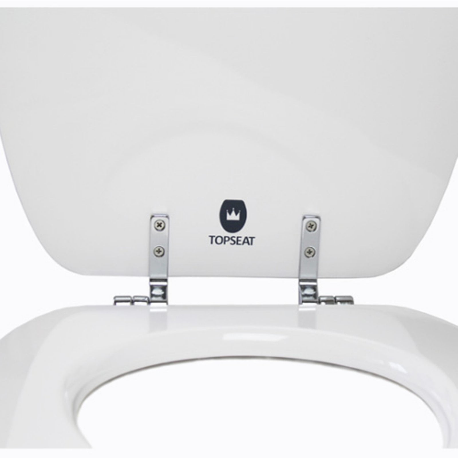Topseat 6TS2R3166SL Beach Round Toilet Seat