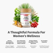 Snap Supplements Women's Daily Multivitamin with Vitamins and Minerals, 60 Capsules, Dietary Supplement for Adults, Easy-to-Use Capsule Format, Designed for daily nutrition and energy support