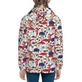 thumbnail image 6 of Pofeuu Colorful Mushrooms (2) Print Teenage Zipper Hoodie Sweatshirts Hooded Casual Jackets With Pocket For Boys Girls-Medium, 6 of 6