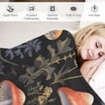 thumbnail image 3 of JRXY Mushroom Gifts Blanket  Bed Throw Blanket Soft Lightweight Cozy Warm Blankets for Kids Teens Men Women White, 3 of 6