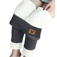 thumbnail image 2 of WXLWZYWL Sherpa Fleece Lined Leggings for Women Winter Warm Thermal Yoga Pants High Waist Stretchy Workout Leggings Tights, 2 of 6