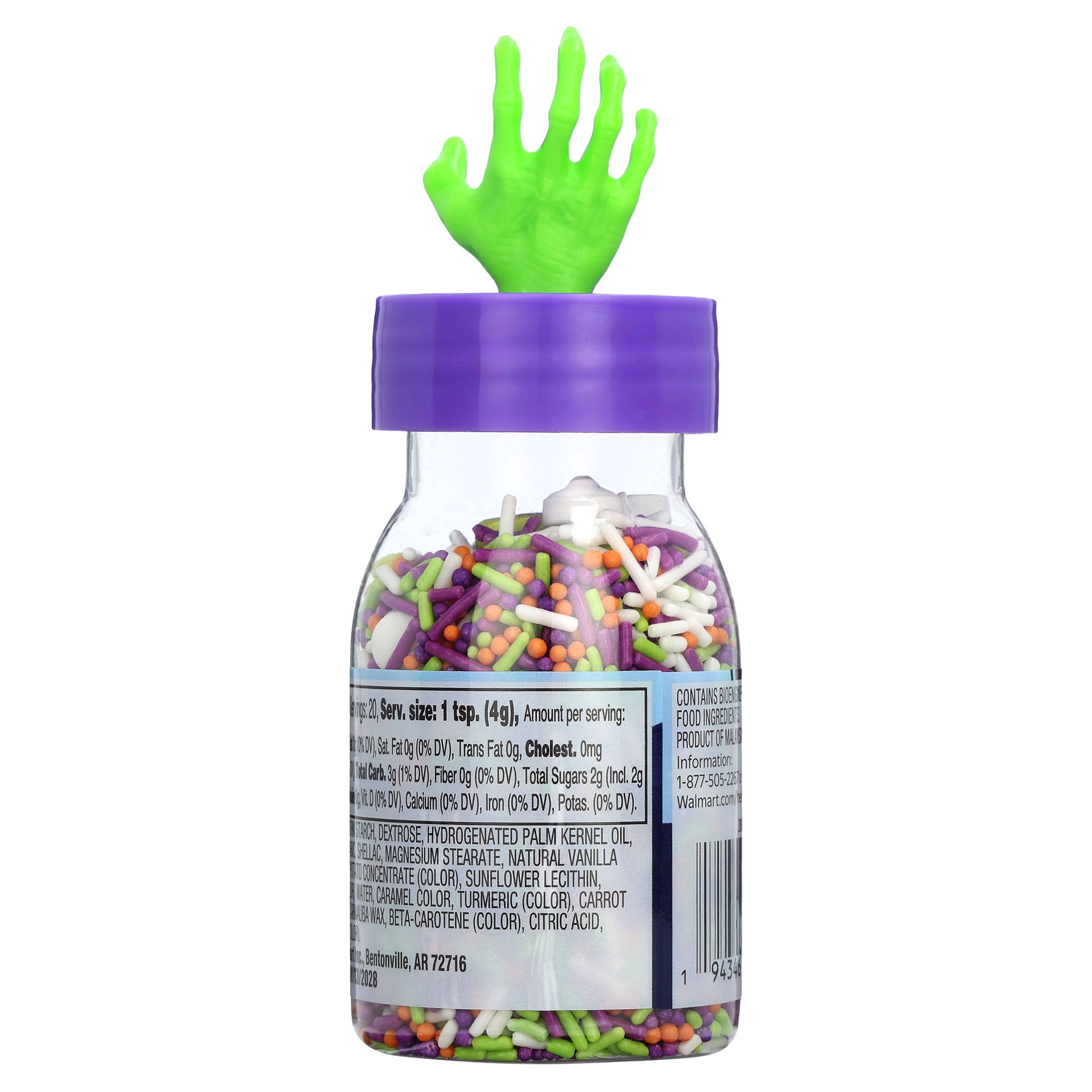 Great Value Monster Lab Decorating Sprinkle Mix, 2.82 oz