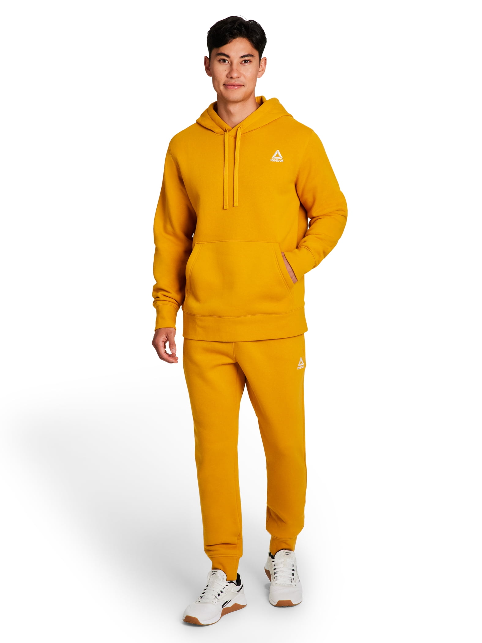 Reebok Men's and Big Men's Game Day Fleece Left Chest Hoodie, Sizes XS-5XL