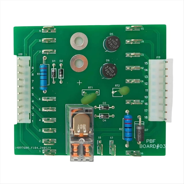 F370430-1P TABLERO de BLOQUEO de PUERTA de LAVADORA 120 V para Placa de Control de Lavadora HUEBSCH/ Reemplaza la Pieza
