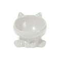 thumbnail image 2 of NWOKYZGH Elevated/ Bowls: Ceramic Raised Food & Water Bowl for Protecting Pet's Spine - Feeding & Watering Supplies for Pets, 2 of 6