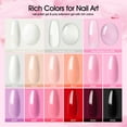 Coscelia Professional Gel Nail Polish Kit with UV Light, Complete Set