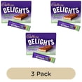 thumbnail image 2 of Cadbury Delights Soft Nougat Hazelnut & Caramel Chocolate Bars 5 x 22g, British Import (Pack of 3), 2 of 4