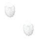 thumbnail image 1 of Bewildely Santa Claus Fake Beard Christmas Cosplay Shield Performance Toys Props Party Adult Children Role-Playing blanco 2Conjunto, 1 of 6