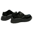 thumbnail image 6 of Santimon Black Loafers for Men Classic Wedding Dress Shoes Tuxedo Slip on Loafers Buckle Casual Shoes US 7, 6 of 8