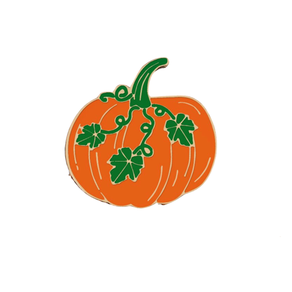 Don’t Ask Women’s Orange Pumpkin Pin Brooch – Halloween Pumpkin Brooch for Women